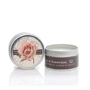  Gin & Rosewater Travel Candle 12 6 oz by Tokyomilk Beauty