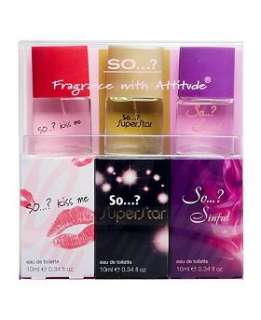 So? Fragrance Collection 3 x 10ml 5617359