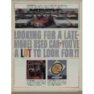  Car? Youve A Lot To Look For  1963 Chevrolet OK Used Cars Ad