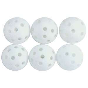  Paragon Hollow Plastic Golf Balls White 6 Pack
