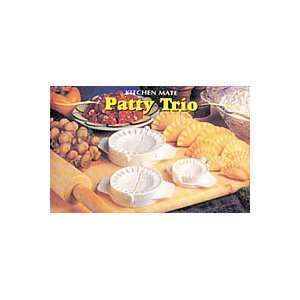    Kitchen Mate Patty Trio Mini Dough Presses