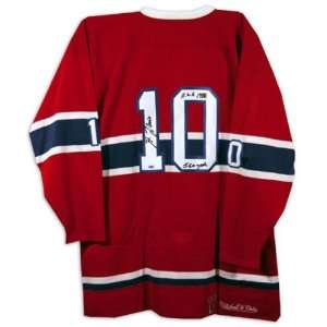  Guy Lafleur Montreal Canadiens Autographed Throwback 