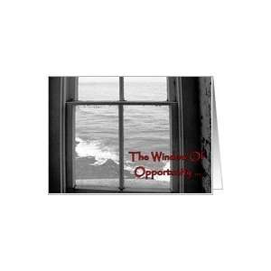  Window of Opportunity   Congratulations Graduate Card 