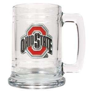  Ohio State 16oz Glass Tankard