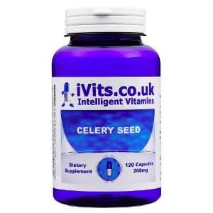  iVits Intelligent Vitamins, Celery Seed, 200mg, 120 