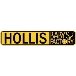   HOLLIS BABY FACTORY  STREET SIGN