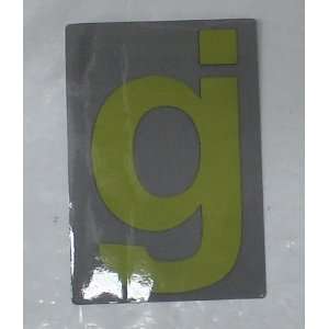  Music Sticker 4x2 Glassjaw /Grey 