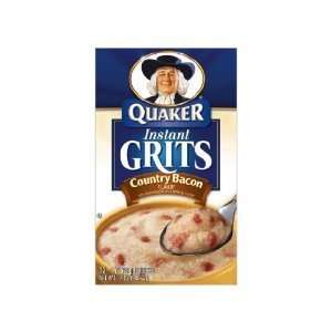 Quaker Instant Grits Country Bacon Grocery & Gourmet Food