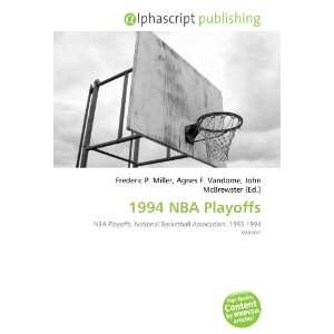  1994 NBA Playoffs (9786134013789) Books