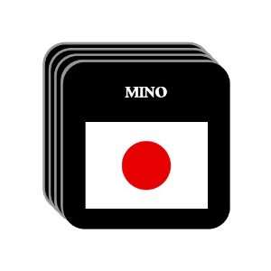  Japan   MINO Set of 4 Mini Mousepad Coasters Everything 