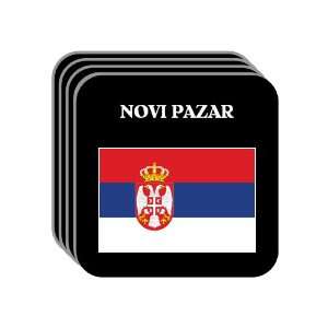  Serbia   NOVI PAZAR Set of 4 Mini Mousepad Coasters 
