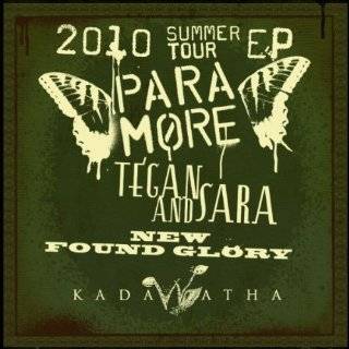  2010 Summer Tour EP Paramore, Tegan And Sara, New Found 