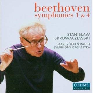 Beethoven Symphonies 1 & 4 by Saarbrucken Radio Symphony Orchestra 