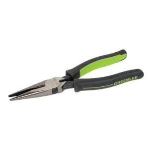  Greenlee 0351 08M Long Nose Pliers/Side Cutting, Molded 