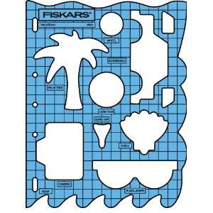  Fiskars ShapeTemplates, Vacation Arts, Crafts & Sewing