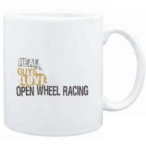  Mug White  Real guys love Open Wheel Racing  Sports 