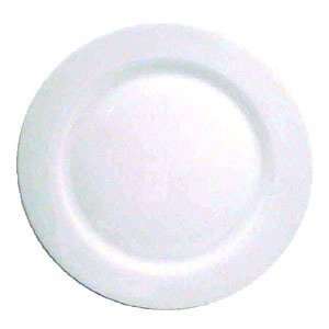   PLATE WHITE 12.5, CS 1/DZ, 07 0623 CARDINAL INTERNATIONAL DINNERWARE