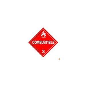  JL 0798 CS Clearance to Combustibles Sign for InfraSave 