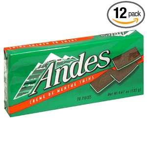 Andes Crème De Menthe Thins, 4.67 Ounce Grocery & Gourmet Food