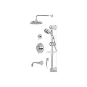  Aquadis S12C 0855 2CH Slide Rail with Wall Mount Shower in 