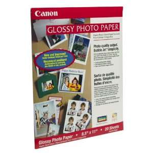   GP201 Glossy Photo Paper for Bubble Jet Color Printers (20 Sheets