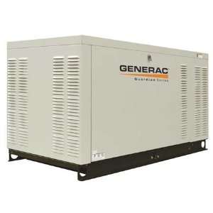  GENERAC QT02516ANSX Standby Generator,25kW,120/240V,1Ph 