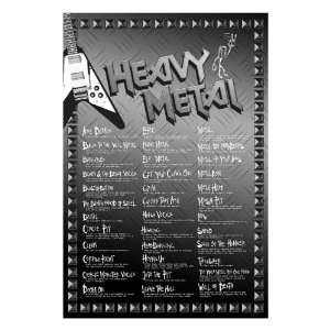  Heavy Metal Slang Poster