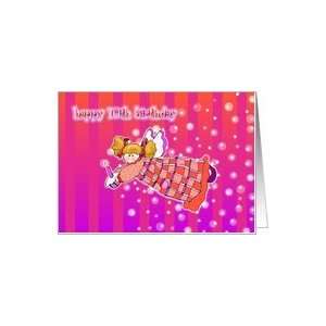  10 years old Angel or Fairy Magic Happy Birthday Card Card 