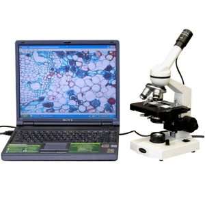  40X 1000X Compound Microscope with 3D Mechanical Stage 