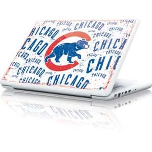  Chicago Cubs   White Cap Logo Blast skin for Apple MacBook 