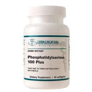  Phosphatidylserine 100 Plus 45 softgels Health & Personal 