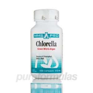  MMS Pro Chlorella 410mg 100 Capsules Health & Personal 
