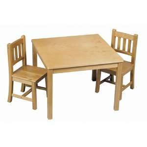  Guidecraft Mission Table and Chair Set