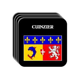  Rhone Alpes   CUINZIER Set of 4 Mini Mousepad Coasters 