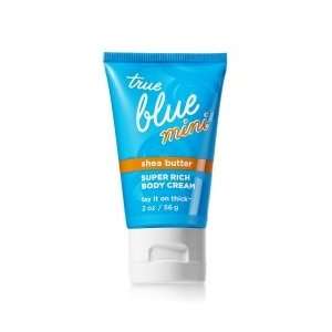 Bath and Body Works True Blue Spa Mini Super Rich Body Cream with Shea 