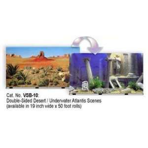 Top Quality Background 19 In X 50ft Desert/atlantis Pet 