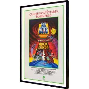  GoBots Battle of Rock Lords 11x17 Framed Poster