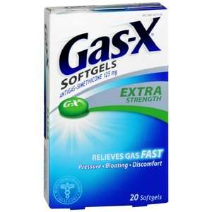  GAS X EX STR SOFTGEL Pack of 20 by NOVARTIS CONSUMER 