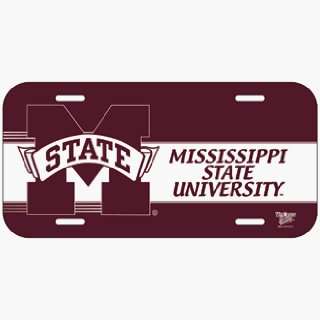  Mississippi State Bulldogs License Plate Sports 
