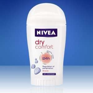 Nivea Dry Comfort Antiperspirant Stick 40ml  Grocery 