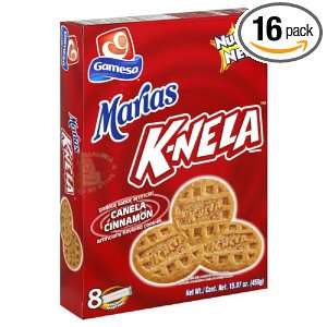 Gamesa Marias Kanela, 15.8700 Ounce (Pack of 16)  Grocery 