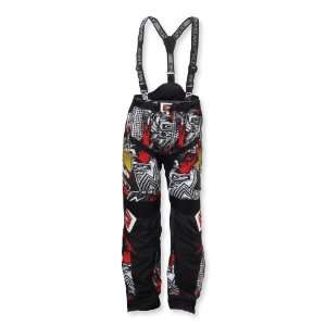  COLDWAVE SX RACING YOUTH SNOWMOBILE PANTS RED/YELLOW 16 