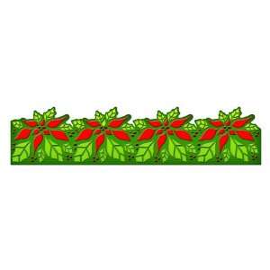   Grand Poinsettia Border Die Templates, 12 Inch Arts, Crafts & Sewing