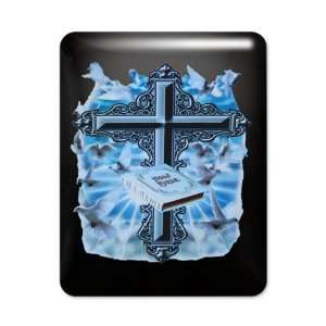  iPad Case Black Holy Cross Doves And Bible Everything 