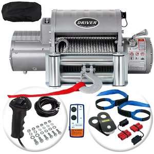   Winch with Premium Accessory Package 12,000 Pound Capacity Automotive