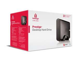 Iomega Prestige 2 TB USB 2.0 Desktop External Hard Drive 34926 