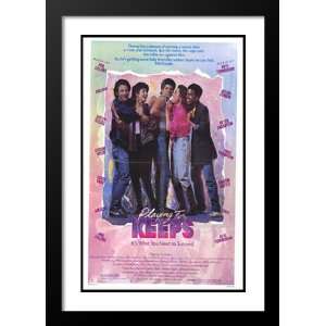Playing For Keeps 32x45 Framed and Double Matted Movie Poster   Style 