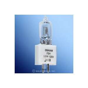  OSRAM SYLVANIA FSH (54436) 125W 120V G5.3 / 2 PIN CLEAR T3 