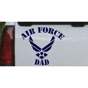 Navy 22in X 24.9in    Air Force Dad Military Car Window Wall Laptop 