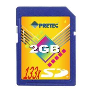  Pretec 2GB SD Card 133X Get one 256MB SD Card free 